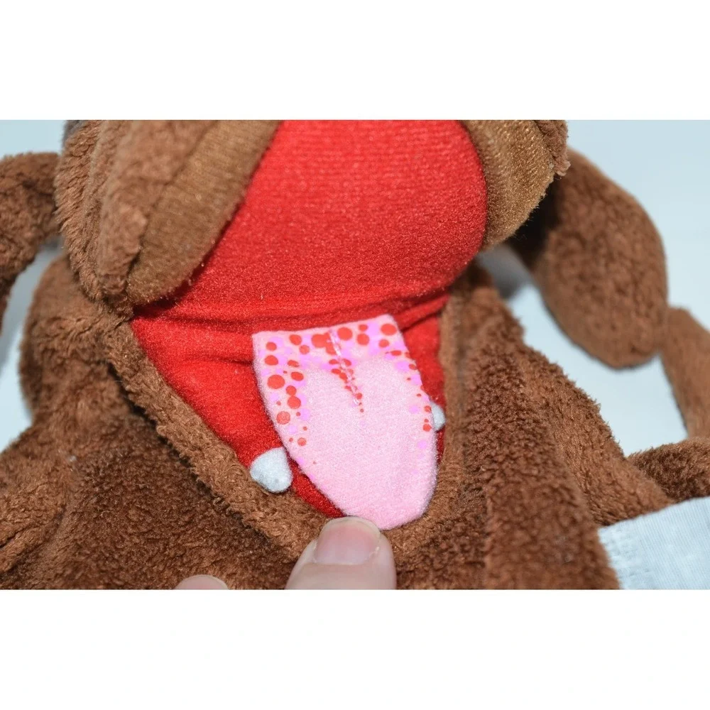 Maxi The Taxi Dog Hand Puppet ribbed sock base  Soft Plush Vtg golf‎ head cover